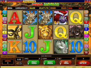 Mega Moolah video slot